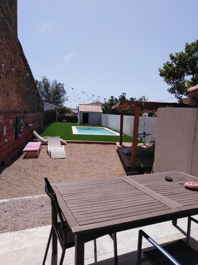 Maison A Bizanet Avec Piscine Exterior photo